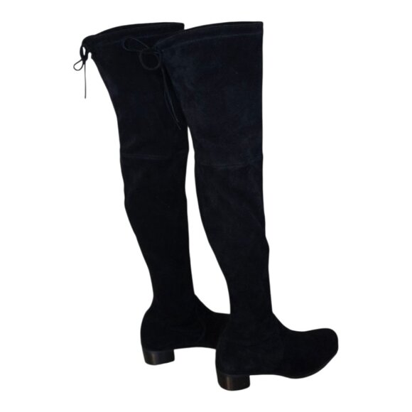 Like New STUART WIETZMAN Over the Knee Suede Boots sz 8 - Picture 16 of 16